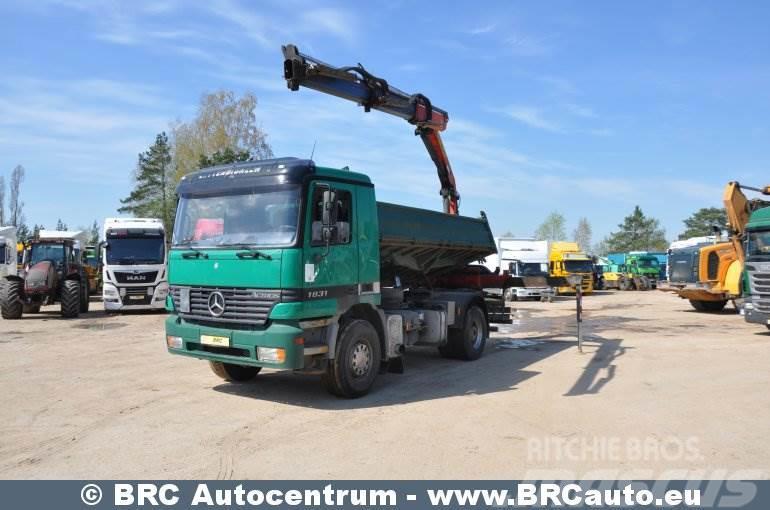 Mercedes-Benz Actros Truck mounted cranes