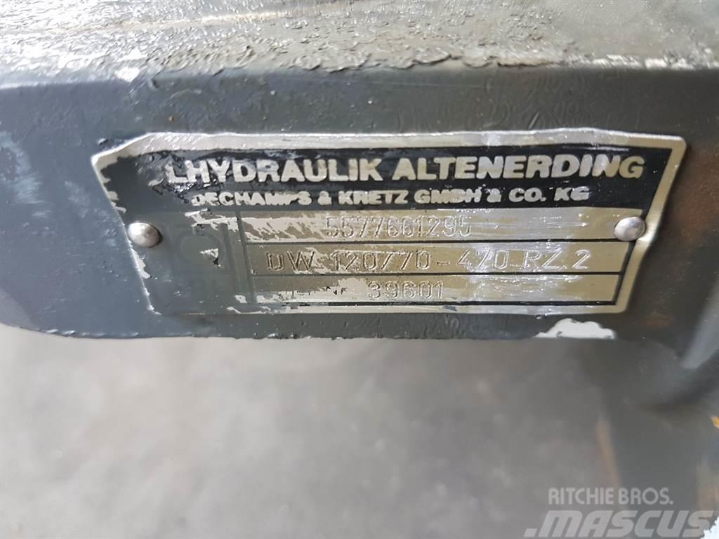 Fuchs MHL320-5577661295-Outrigger cylinder/Zylinder Hydraulics