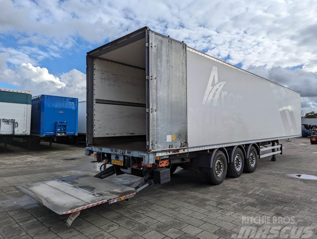 Fruehauf FST4FC 3-Assen SAF - GeslotenOpbouw + Laadklep 200 Box semi-trailers