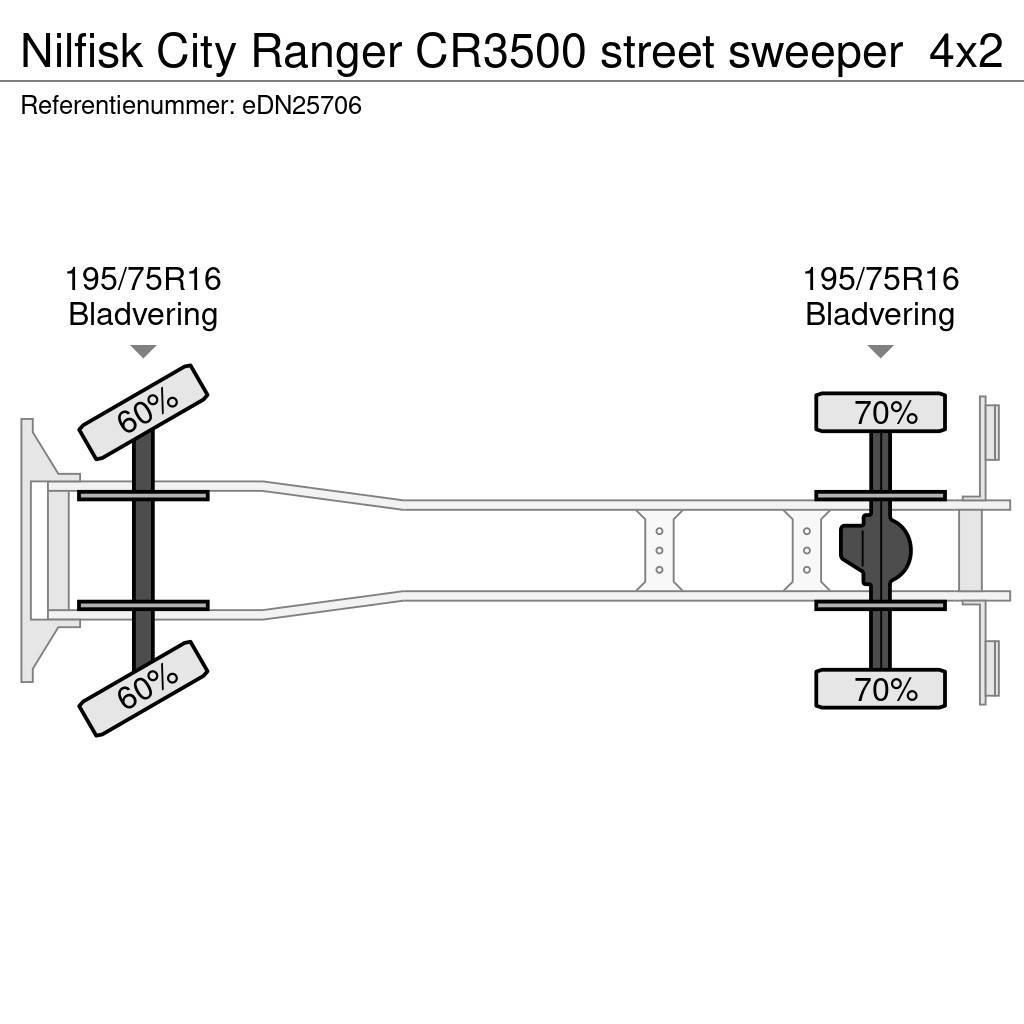Nilfisk City Ranger CR3500 street sweeper Commercial vehicle