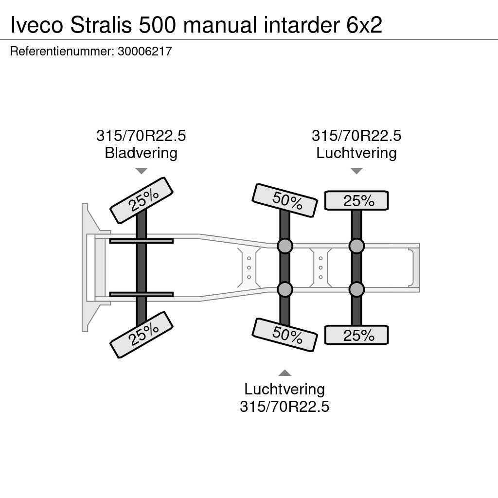 Iveco Stralis 500 manual intarder 6x2 Prime Movers