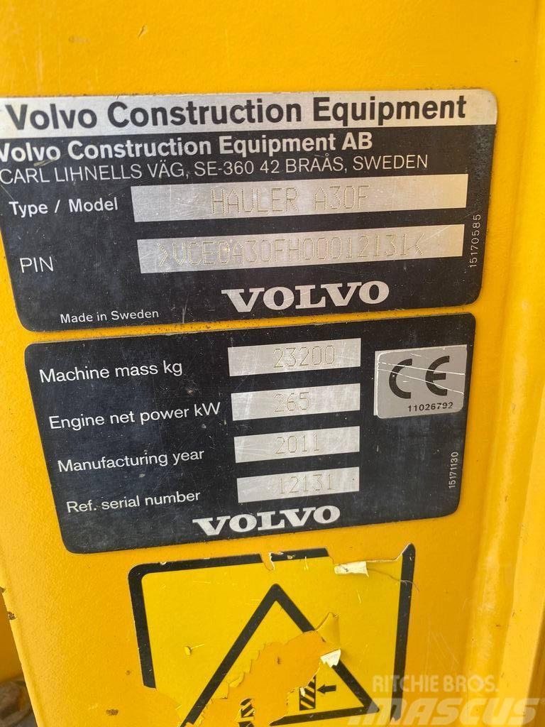 Volvo a30f Articulated Haulers