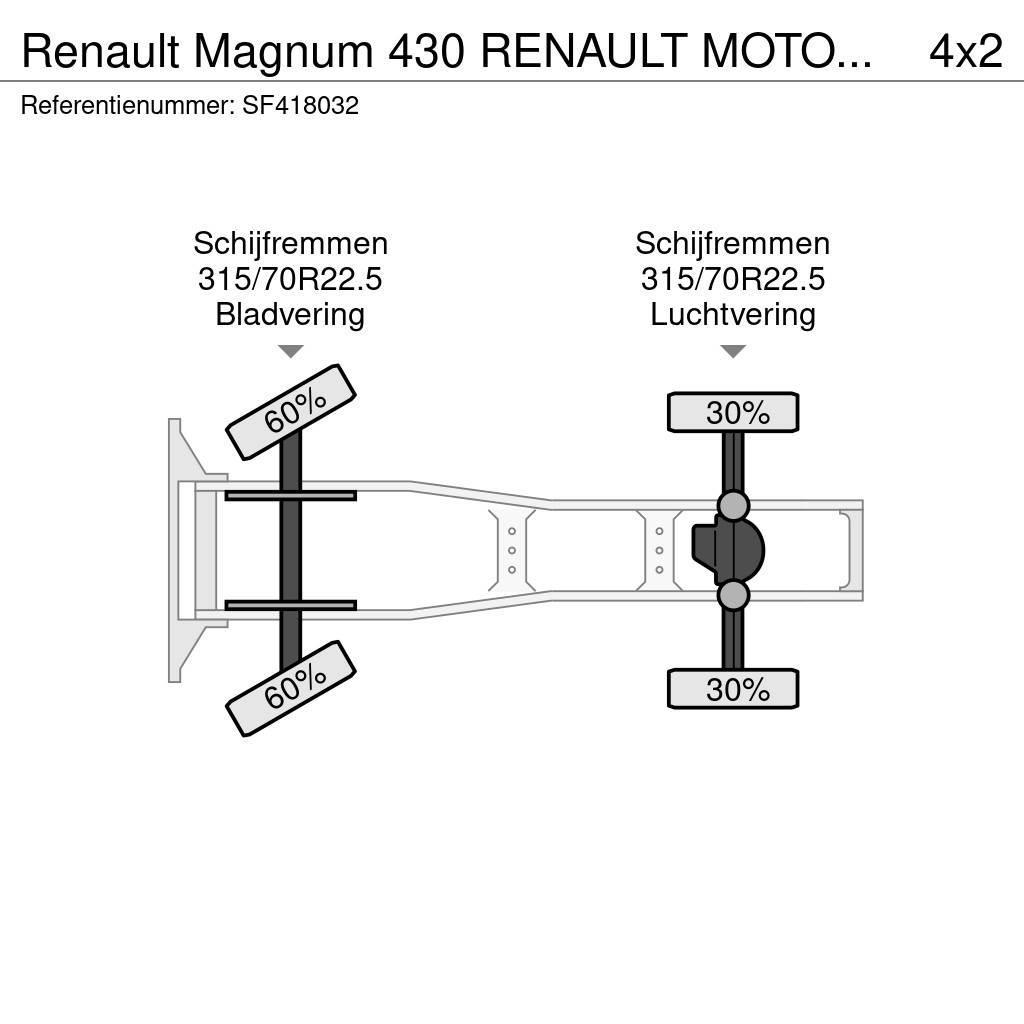 Renault Magnum 430 RENAULT MOTOR / AIRCO Prime Movers
