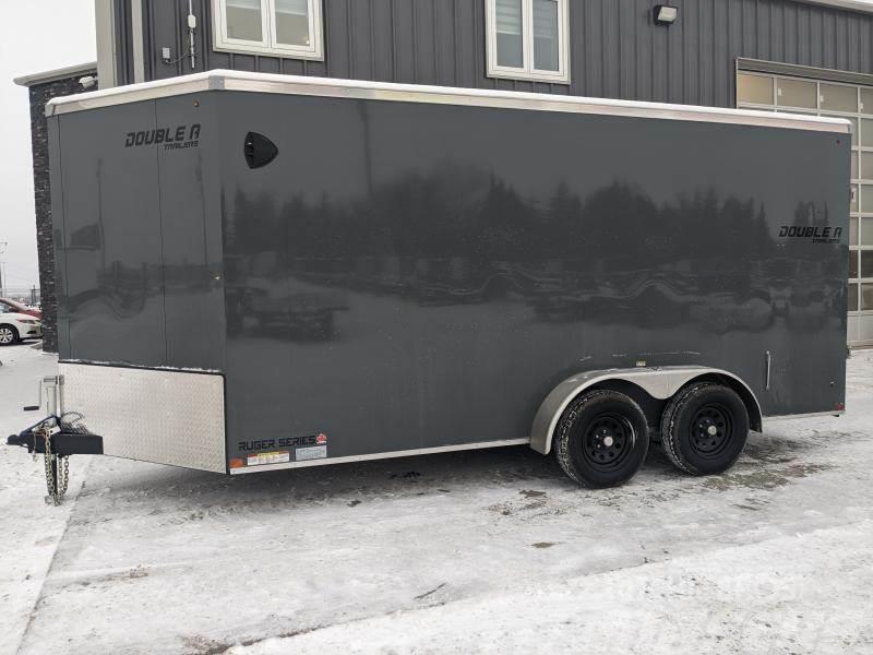 Double A Trailers 7' x 16' Cargo Enclosed Trailer Double A Trailers  Box Trailers