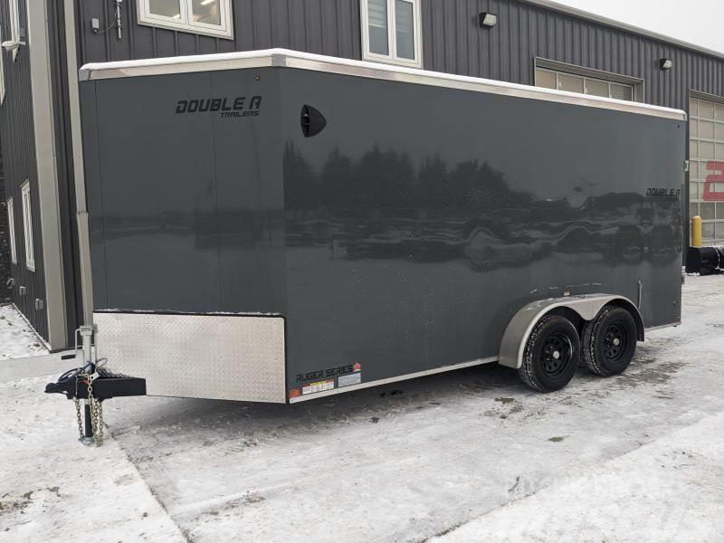 Double A Trailers 7' x 16' Cargo Enclosed Trailer Double A Trailers  Box Trailers