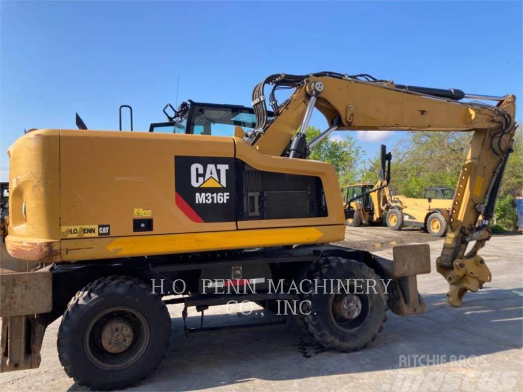 CAT M316F Wheeled excavators