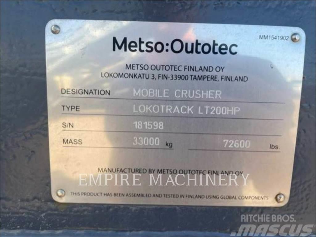 Metso LT200HP Mobile crushers