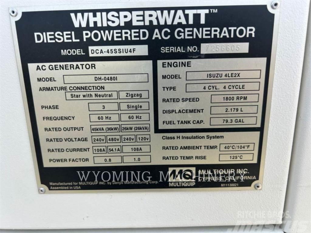 MultiQuip DCA45SS Other Generators