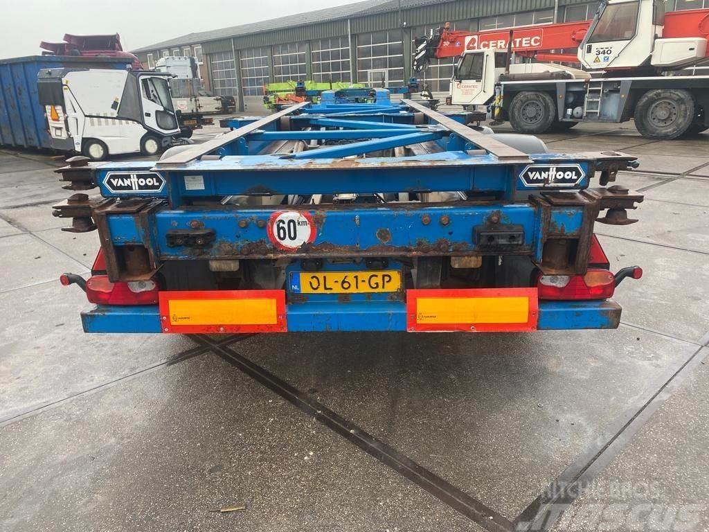 Van Hool 3 AXLE MULTICHASSIS - EXTENDABLE Container semi-trailers