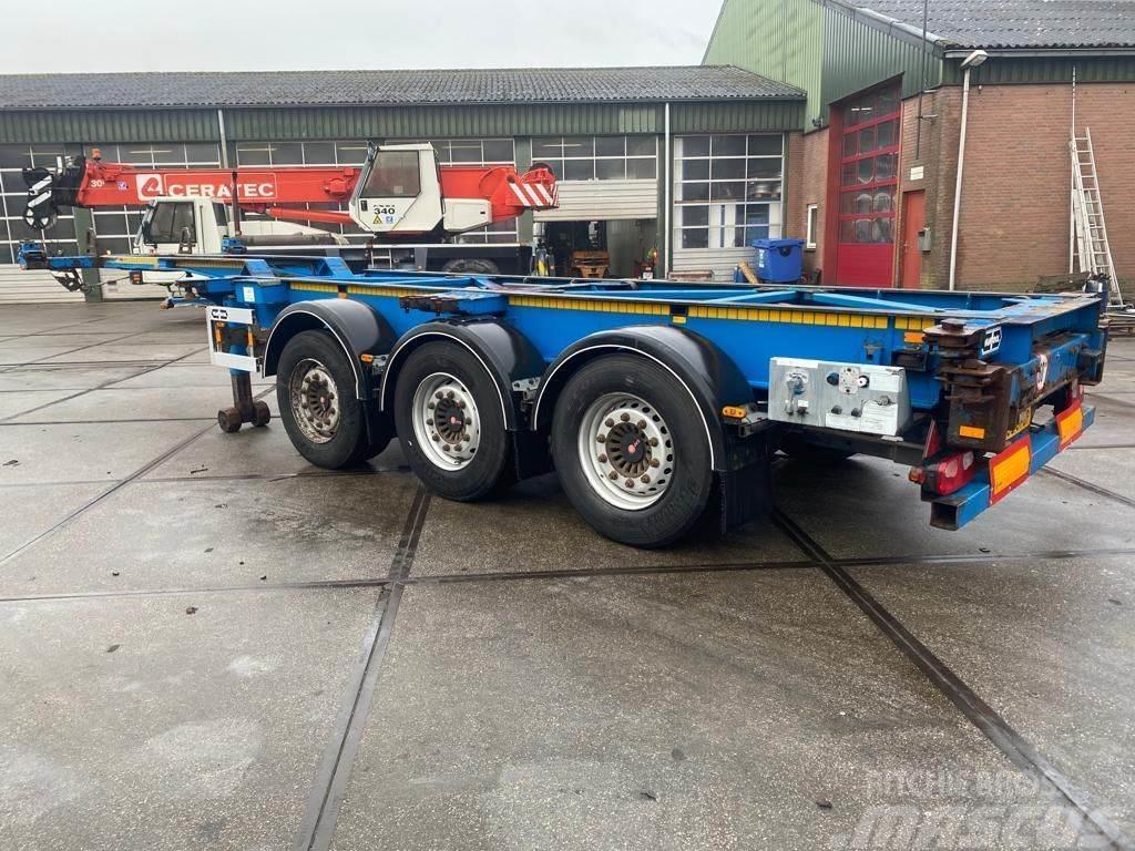 Van Hool 3 AXLE MULTICHASSIS - EXTENDABLE Container semi-trailers