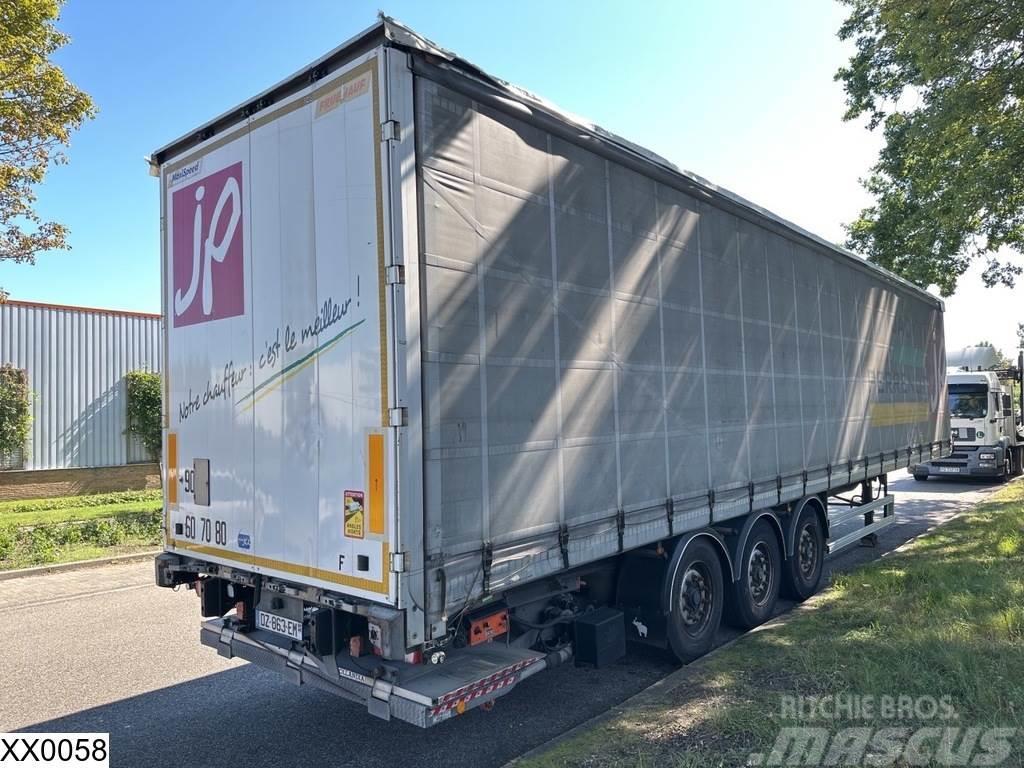 Fruehauf Tautliner Dhollandia tail lift Curtain sider semi-trailers