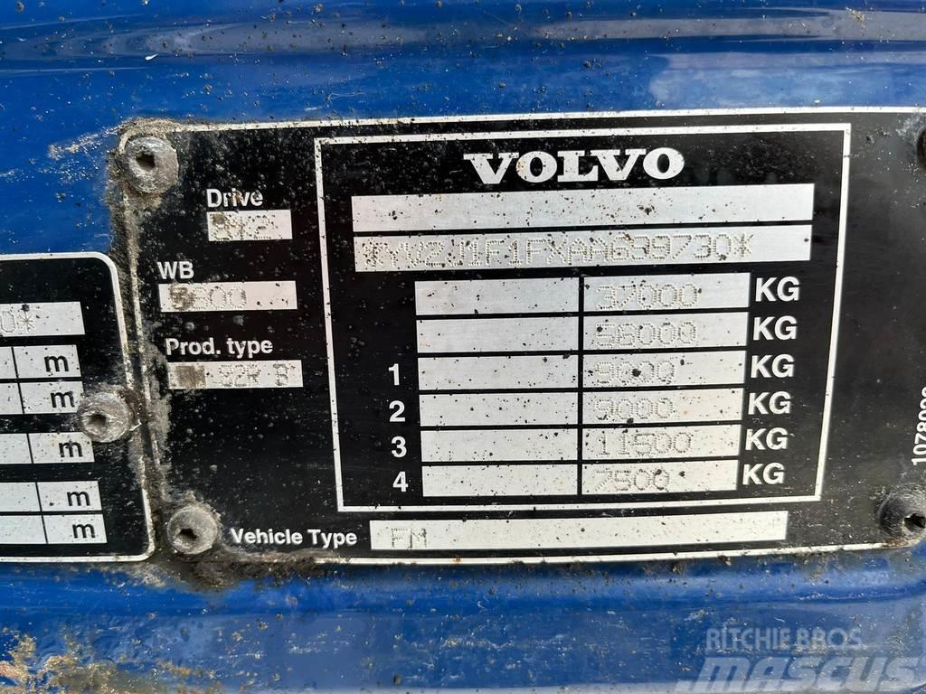 Volvo FM 410 8x2*6 HMF 8520-OK6 + JIB / PLATFORM L=7198 Truck mounted cranes