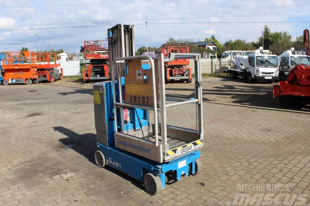 Genie GR 20 - 8 m electric vertical mast work lift / JLG Used Personnel lifts and access elevators