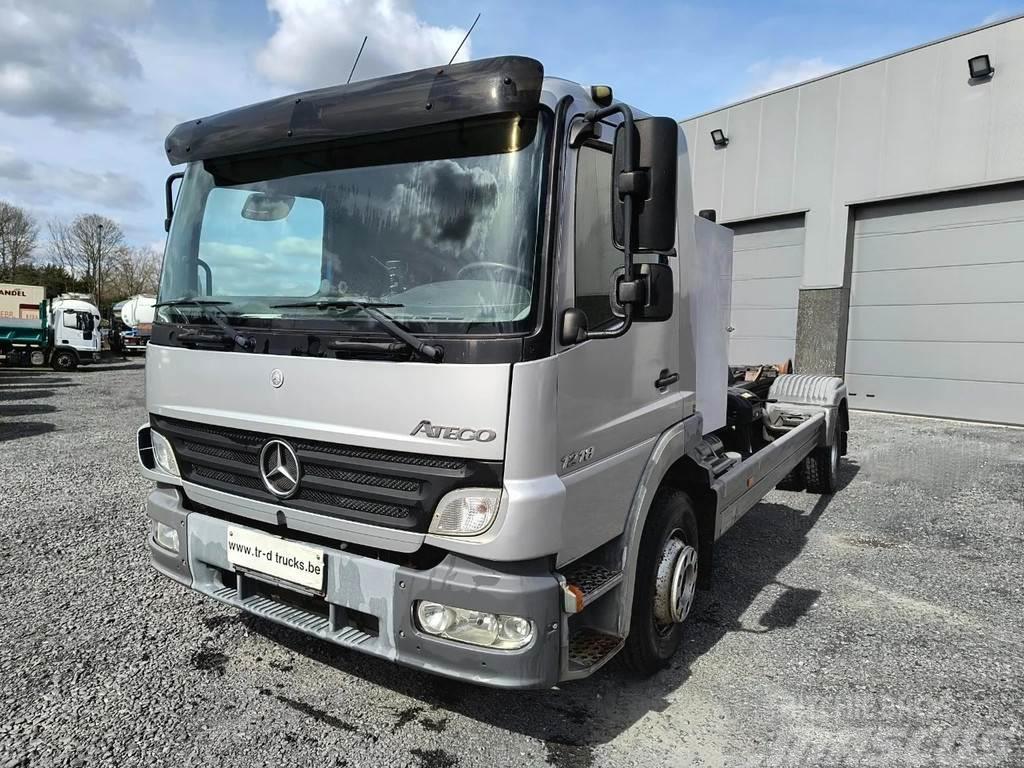 Mercedes-Benz Atego 1218 HOOK - MATERIAL COFFER Hook lift trucks