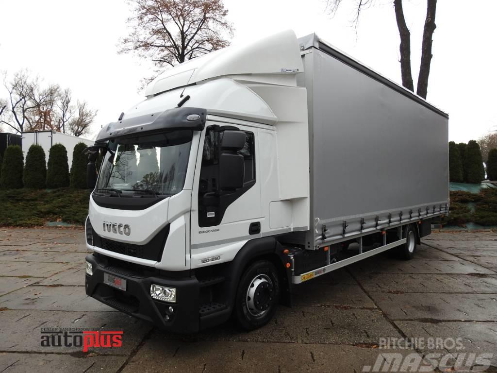 Iveco EUROCARGO 120-250 TARPAULIN 18 PALLETEN LIFT A/C Curtain sider trucks