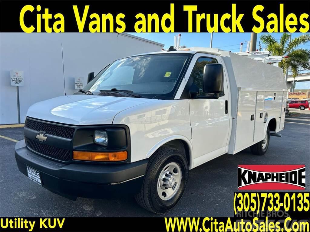 Chevrolet EXPRESS 3500 ENCLOSED *UTILITY TRUCK**KUV* Pick up/Dropside