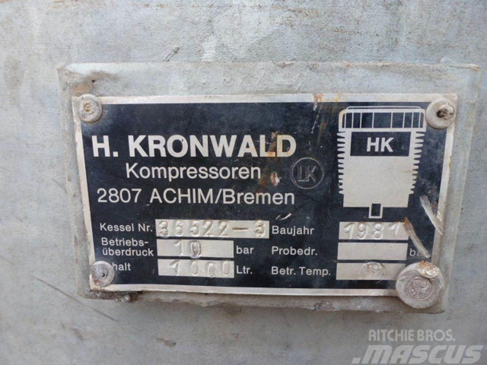 Kronwald 1000 Ltre Air Receiver Compressed air dryers