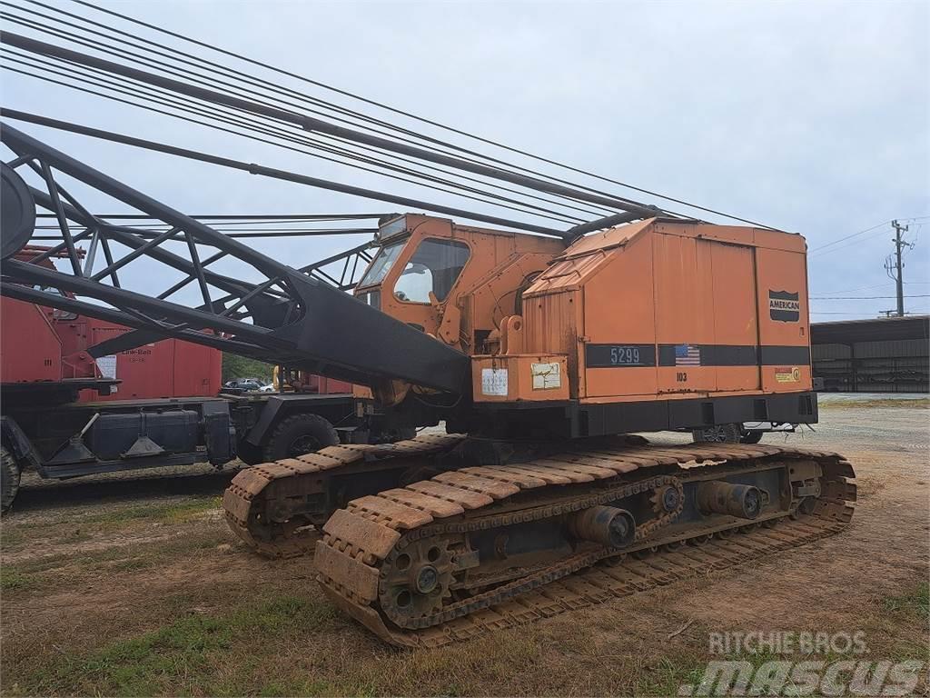 American 5299 Track mounted cranes
