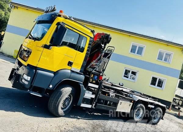 MAN TGS 33.440 +HMF 1520 Truck mounted cranes