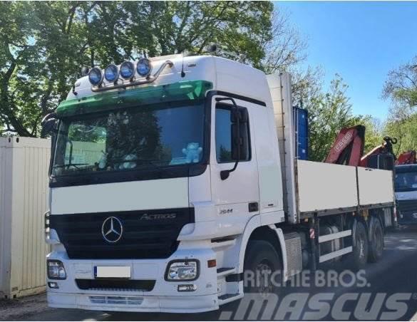 Mercedes-Benz Actros 2644 + Fassi F210 Truck mounted cranes