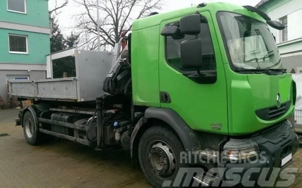 Renault Midlum Heavy 280.18 + Hiab 088 HIDUO Truck mounted cranes