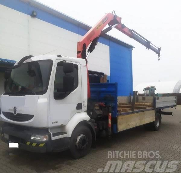 Renault Midlum Light 220.16 PR +Palfinger -PK 10000 A Truck mounted cranes