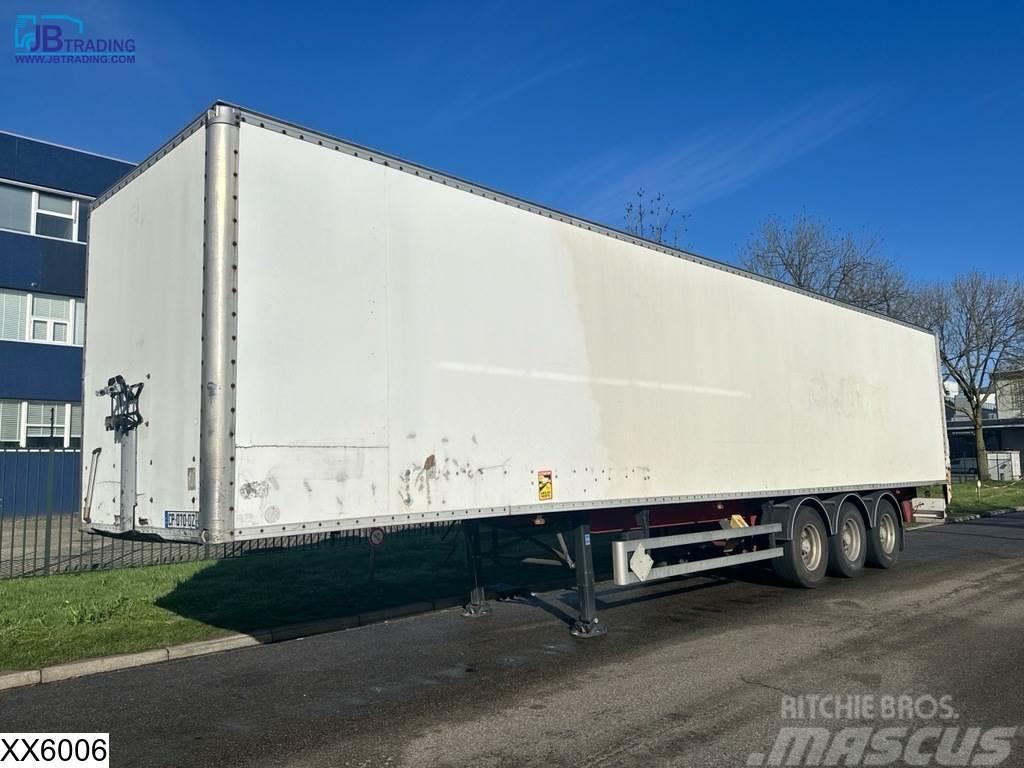 Fruehauf gesloten bak Steel suspension Box semi-trailers