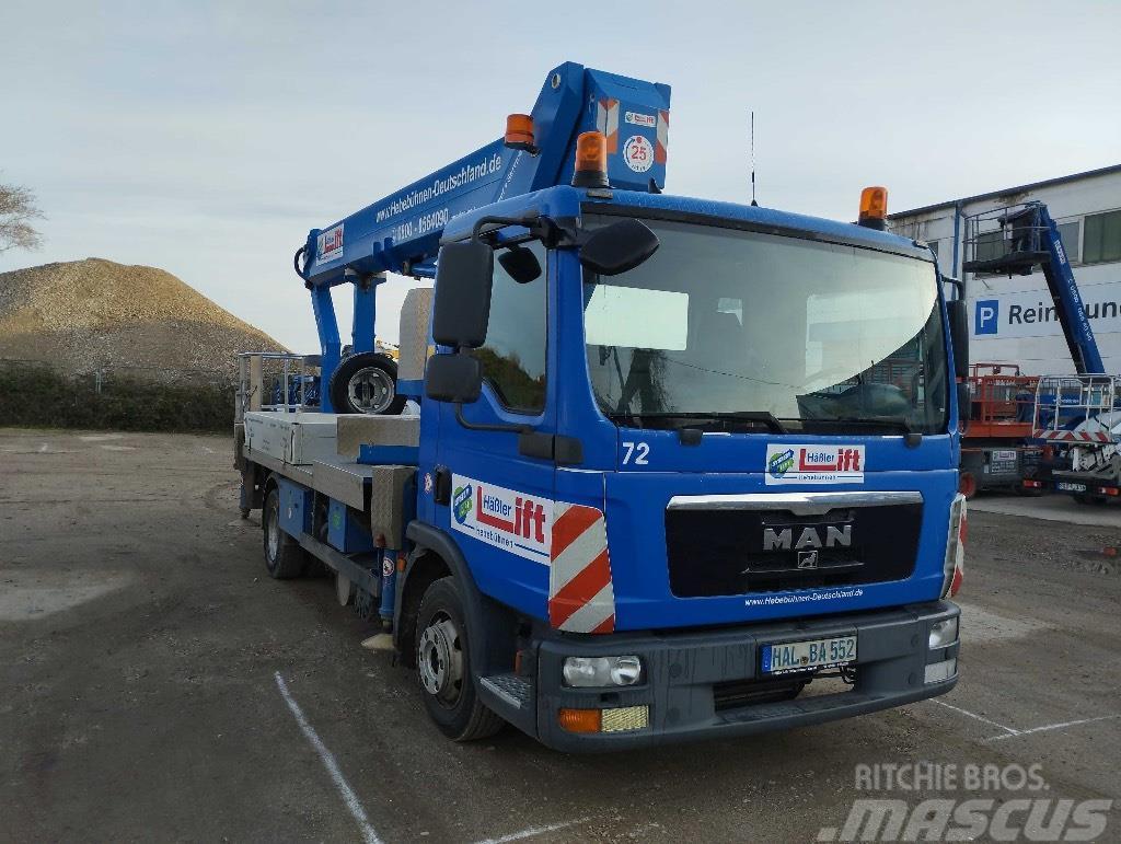 MAN TGL 7.150 / Palfinger WT 300 Truck mounted platforms