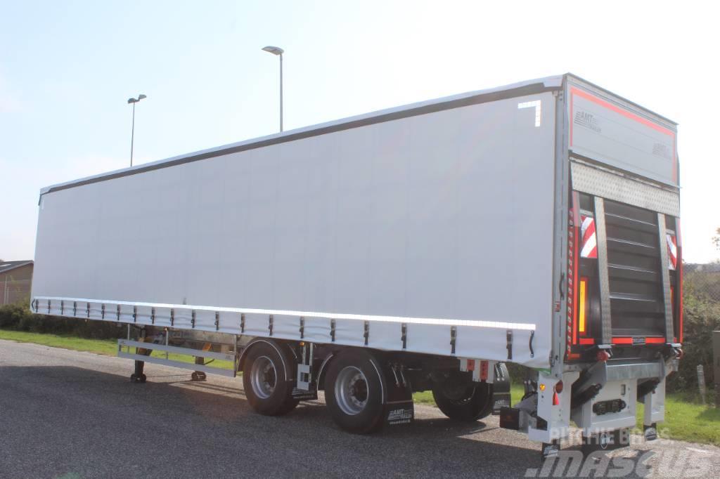 AMT 2 akslet city trailer med lift og TRIDEC- CI200 Curtain sider semi-trailers