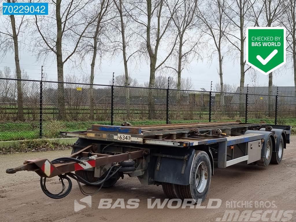 GS Meppel AI-2800 3 axles Liftachse Container trailers