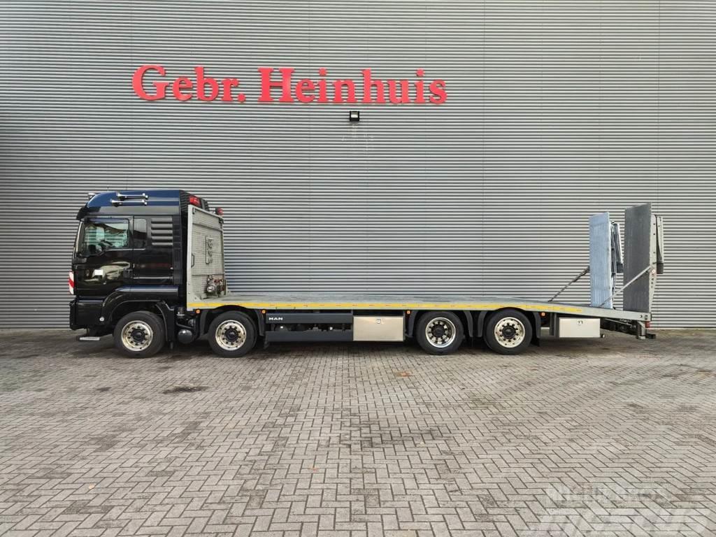 MAN TGS 35.470 8x3 Euro 6 Winch German Truck! Transport vehicles