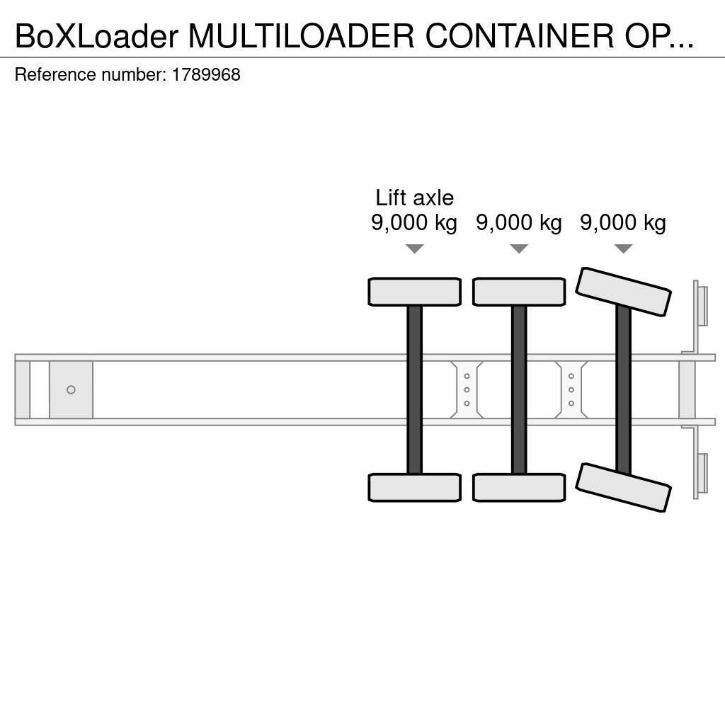  BOXLOADER MULTILOADER CONTAINER OPLEGGER/TRAILER/A Container semi-trailers