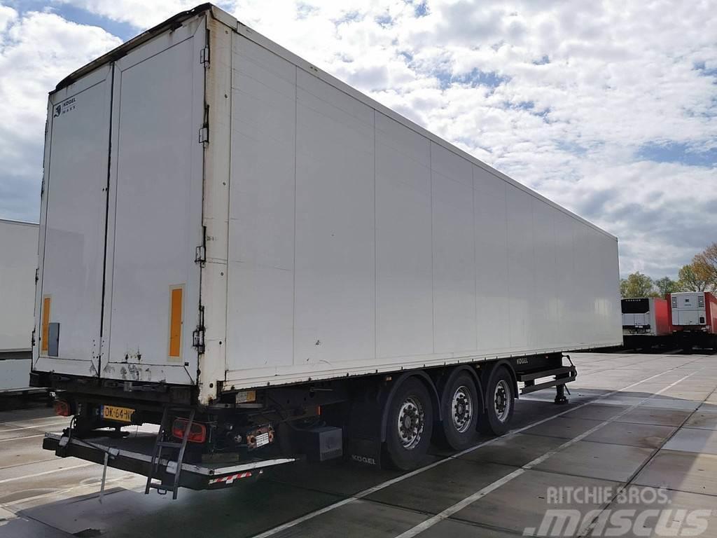Kögel S 24 saf axles taillift Box semi-trailers