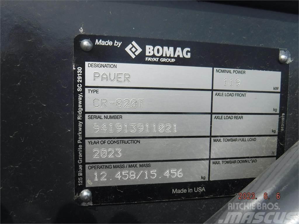 Bomag CR820T Asphalt pavers