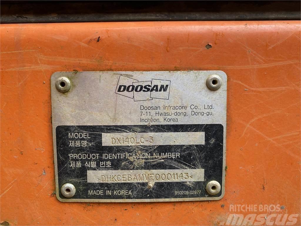 Doosan DX140 LC-3 Crawler excavators