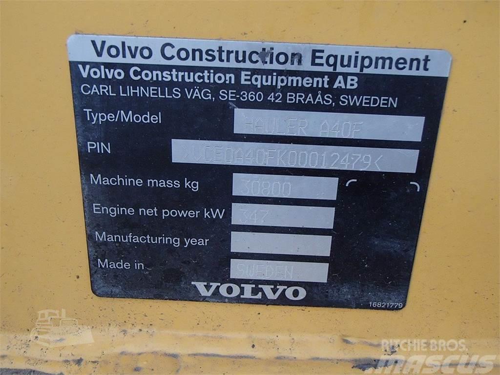Volvo A40F Water bowser