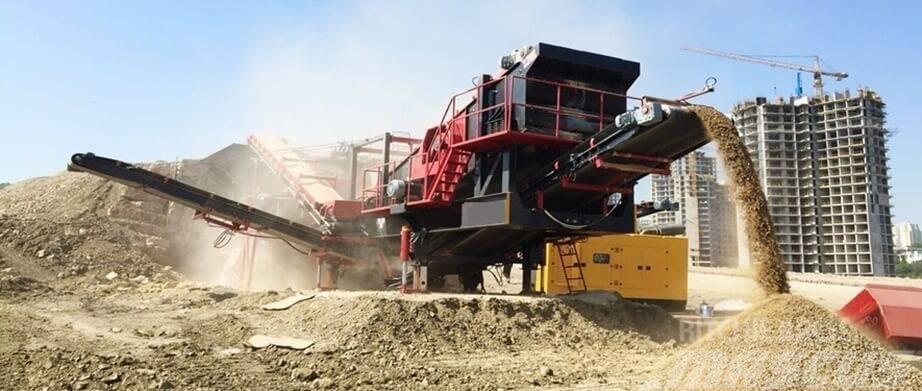 Constmach Mobile Limestone Crushing Plant Mobile crushers