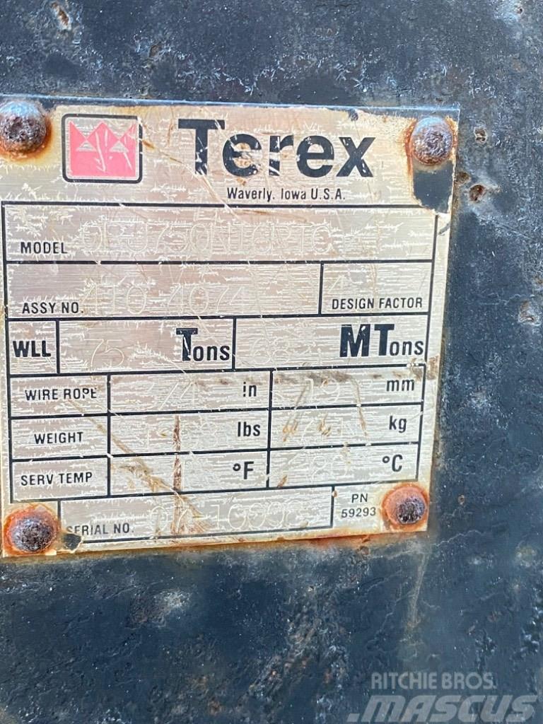 Terex T 775 Other components