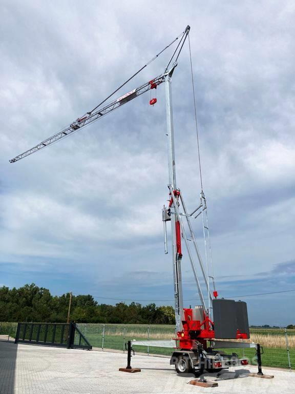 FB GRU GA 245 - Schnellbaukran - Dachdeckerkran Self-erecting cranes