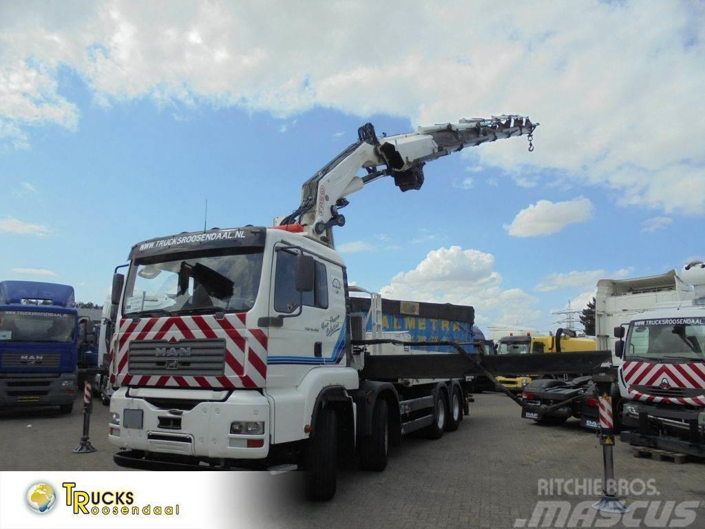 MAN TGA 41.460 1e Owner + Manual + Fassi F800XP 6x hyd Truck mounted platforms