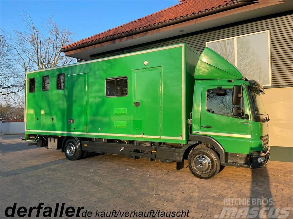 MERCEDES-BENZ Atego 1018 4 Pferde Euro 5 Automatik Klima Livestock trucks