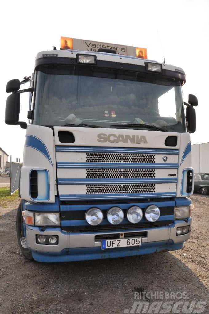 Scania R124 GB6X2NA 470 Skip bin truck