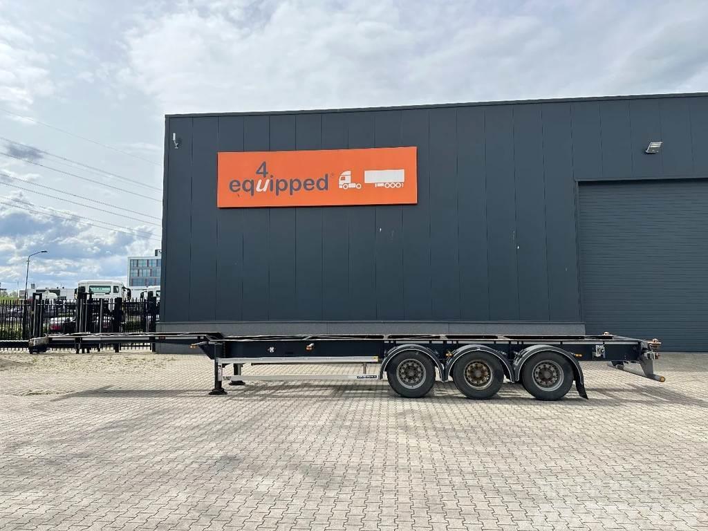LAG 40FT/45FT HC, BPW+drum, empty weight: 4.120kg, NL- Container semi-trailers