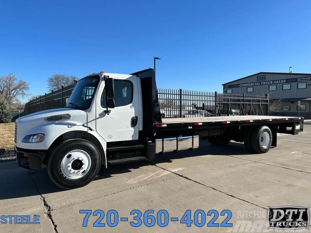Freightliner M2-106 26' Flatbed With Lift Gate Flatbed / Dropside trucks