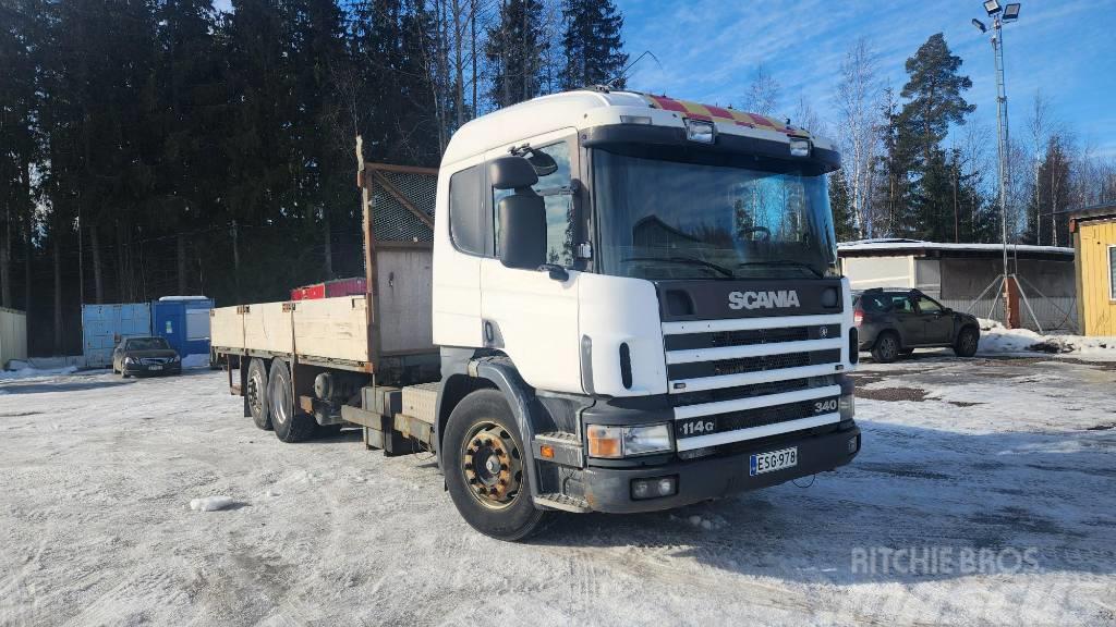 Scania P 114 GB Flatbed / Dropside trucks