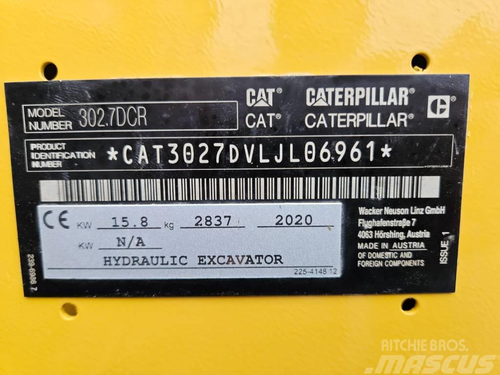 CAT 302.7 Mini excavators < 7t (Mini diggers)