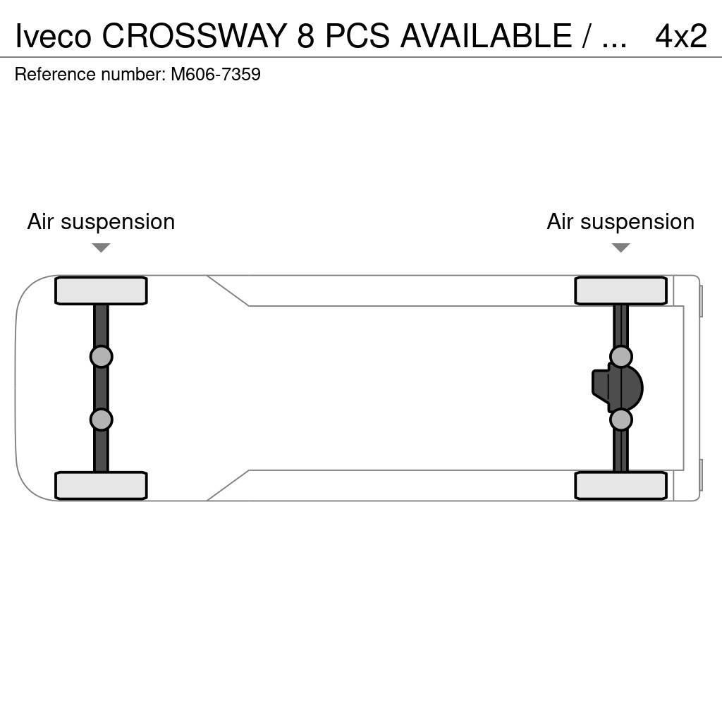 Iveco CROSSWAY 8 PCS AVAILABLE / EURO EEV / 44 SEATS + 3 City bus