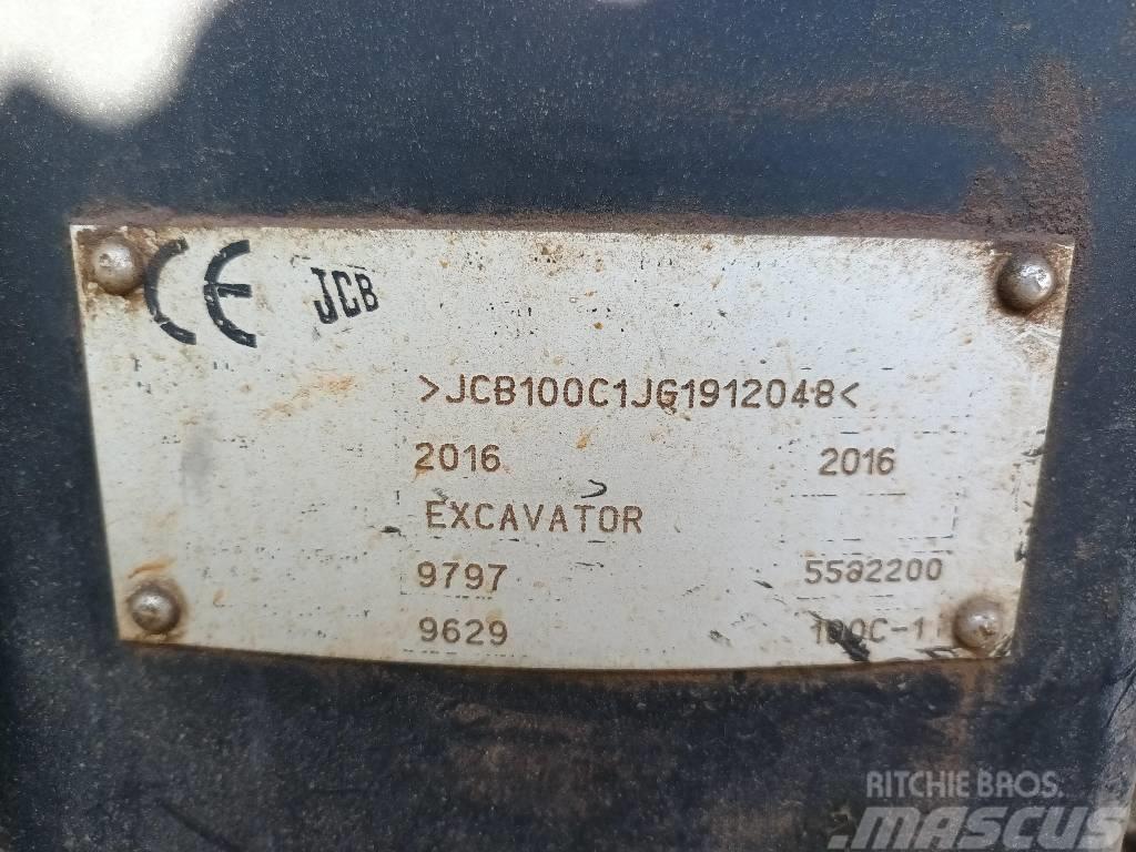 JCB 100 C Mini excavators  7t - 12t