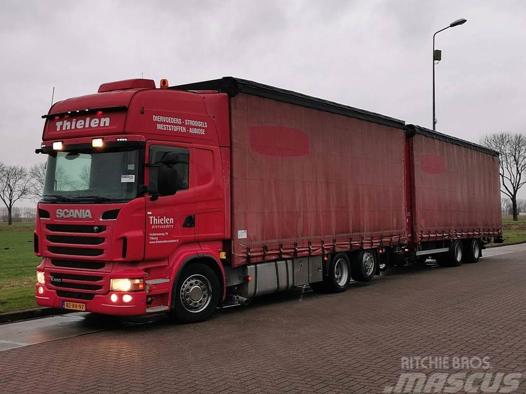 Scania R480 topline 6x2 54m3 Curtain sider trucks