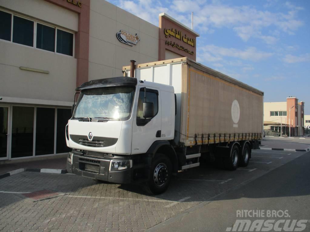 Renault 380DXI 6×4 Chassis 2011 Curtain sider trucks